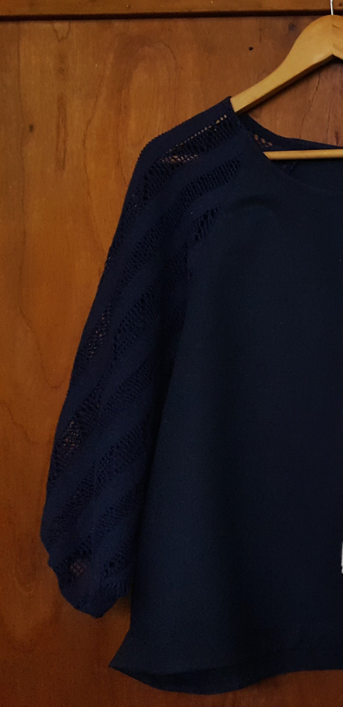 PRE-ORDER NOW - "O" Blouse - Blue