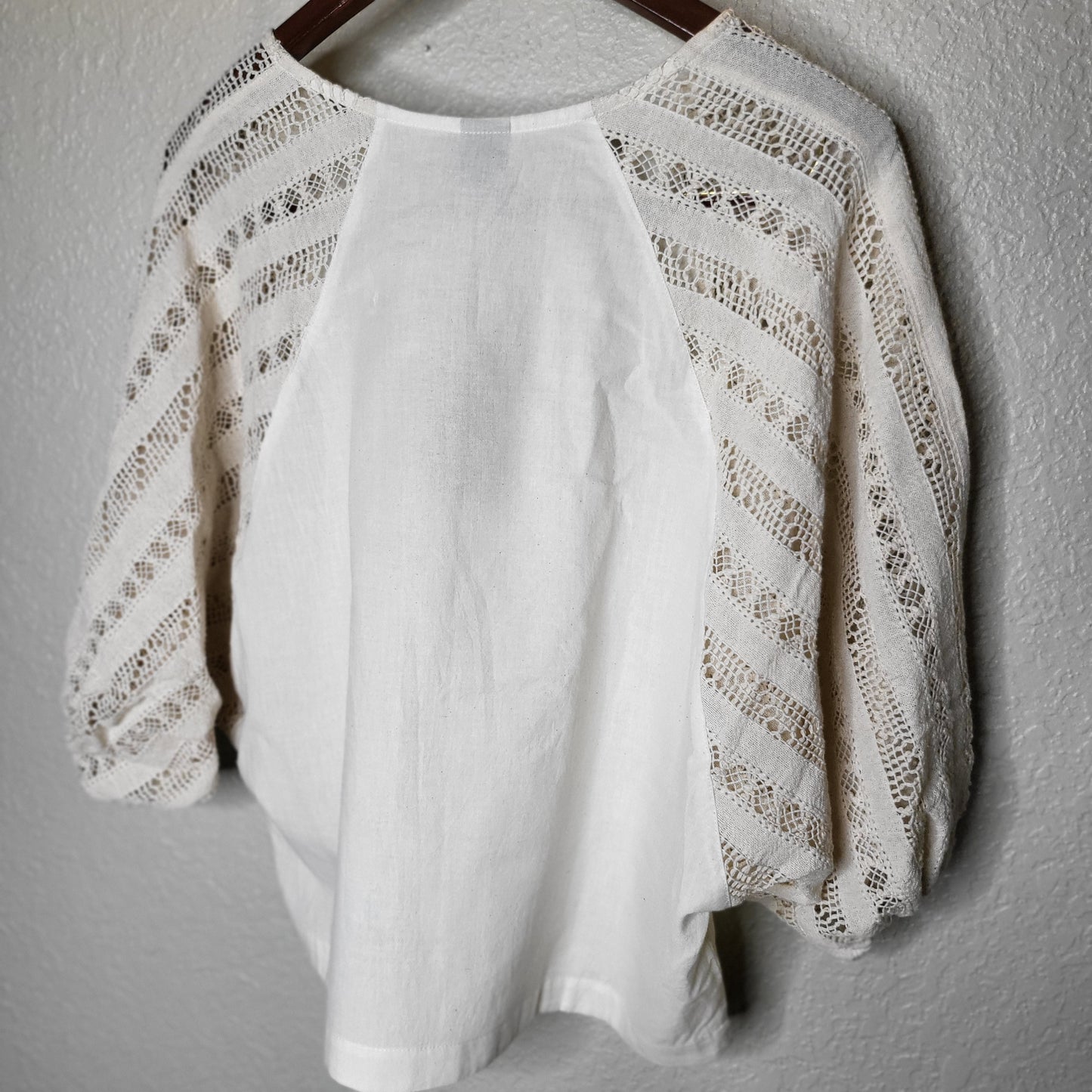 PRE- ORDER Now - "O" Blouse - Creme
