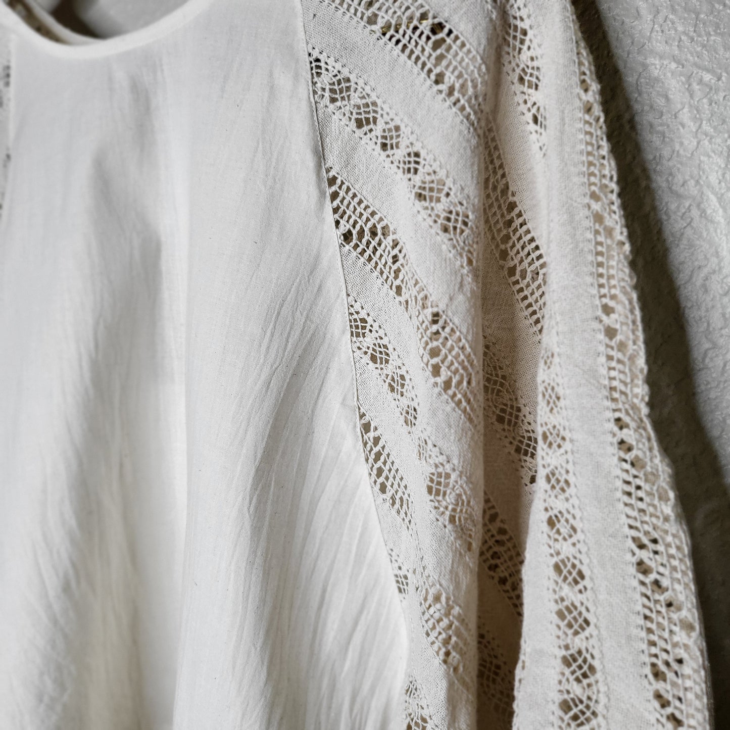 PRE- ORDER Now - "O" Blouse - Creme