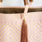 Lola Large Bag - Two Toned Pastel Pink