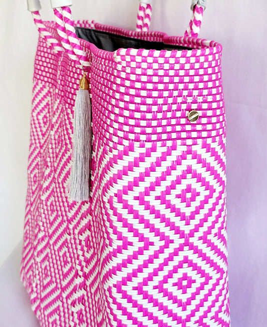 Lola Large Bag - Hot Pink – Coba by DKH