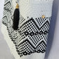 Lola Mini Bag - Black and White