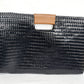 Black/Brown Artisan Clutch
