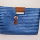Blue Artisan Clutch