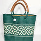 Lola Medium Bag - Deep Green Diamond