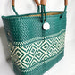 Lola Medium Bag - Deep Green Diamond