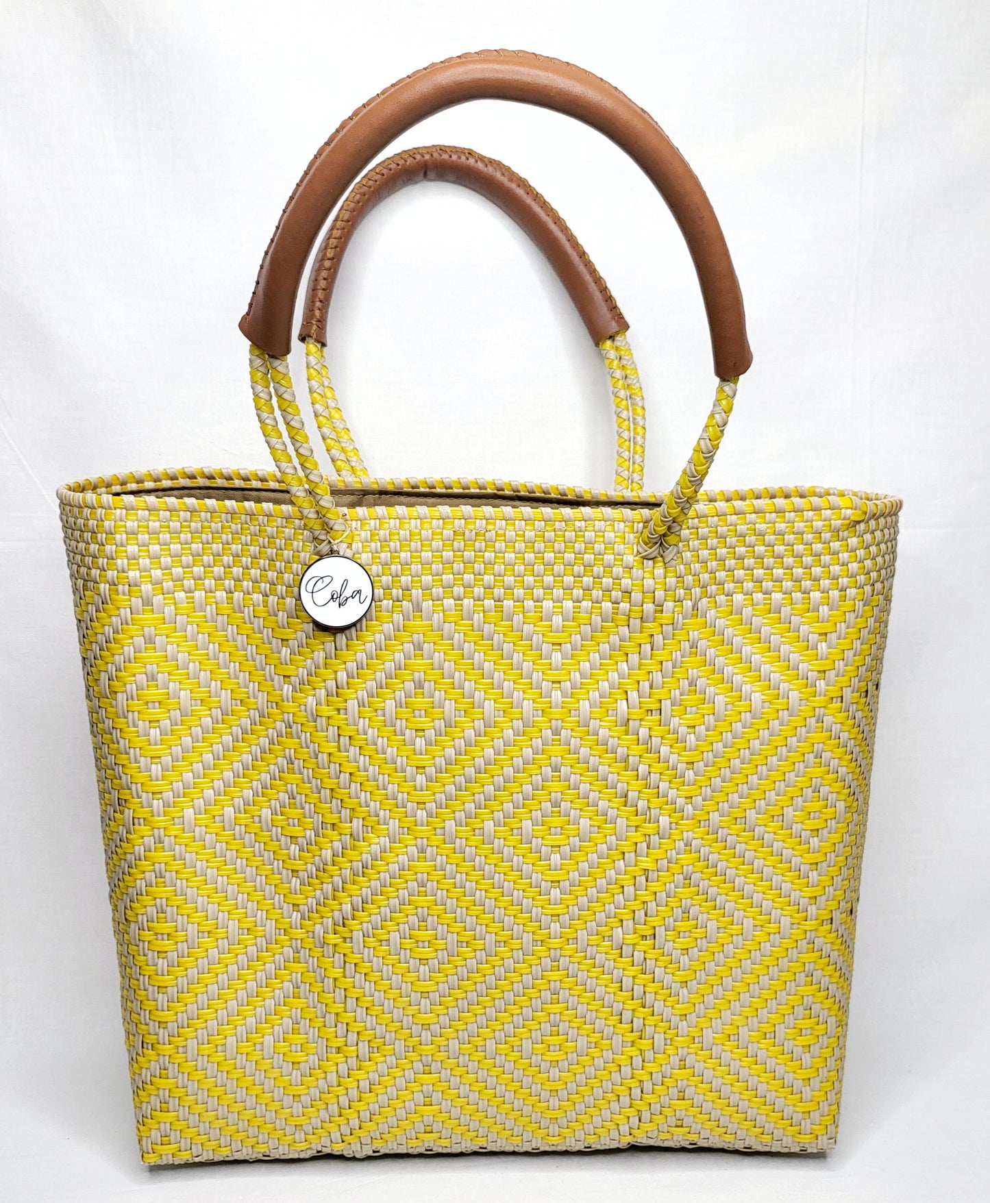 Lola Medium Bag - Yellow & Neutral