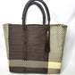 Lola Medium Bag - Brown/Creme