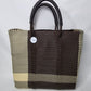 Lola Medium Bag - Brown/Creme
