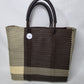 Lola Medium Bag - Brown/Creme