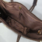 Lola Medium Bag - Brown/Creme