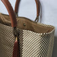 Lola Medium Bag - Cream & Khaki