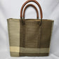 Lola Medium Bag - Cream & Khaki