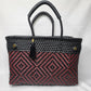 Lola Bucket Bag - Wine and Black