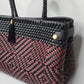 Lola Bucket Bag - Wine and Black