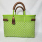 Lola Bucket Bag - Lime Green & Translucent