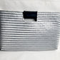 Silver Artisan Clutch - Black Handle