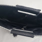 Silver Artisan Clutch - Black Handle
