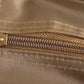 Lola Medium Bag - Brown & Gold Zipper Closure