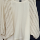 PRE- ORDER Now - "O" Blouse - Creme