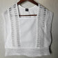 PRE- ORDER Now - Fan Blouse - White
