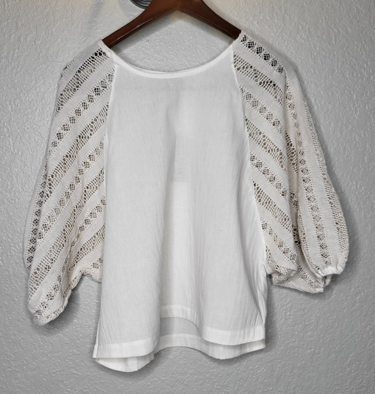 PRE- ORDER Now - "O" Blouse - Creme
