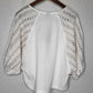 PRE-ORDER Now - "O" Blouse - Creme
