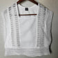 PRE- ORDER Now - Fan Blouse - White
