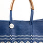 Lola Medium Bag - Blue Royal & White Diamond