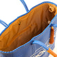 Lola Medium Bag - Blue Royal & White Diamond